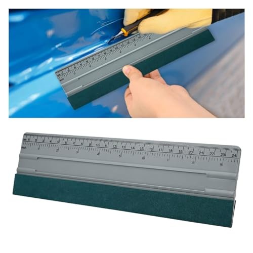 Vinyl Wrap Squeegee, Window Tint Squeegee Installation Tool with Ruler 10 Inch
