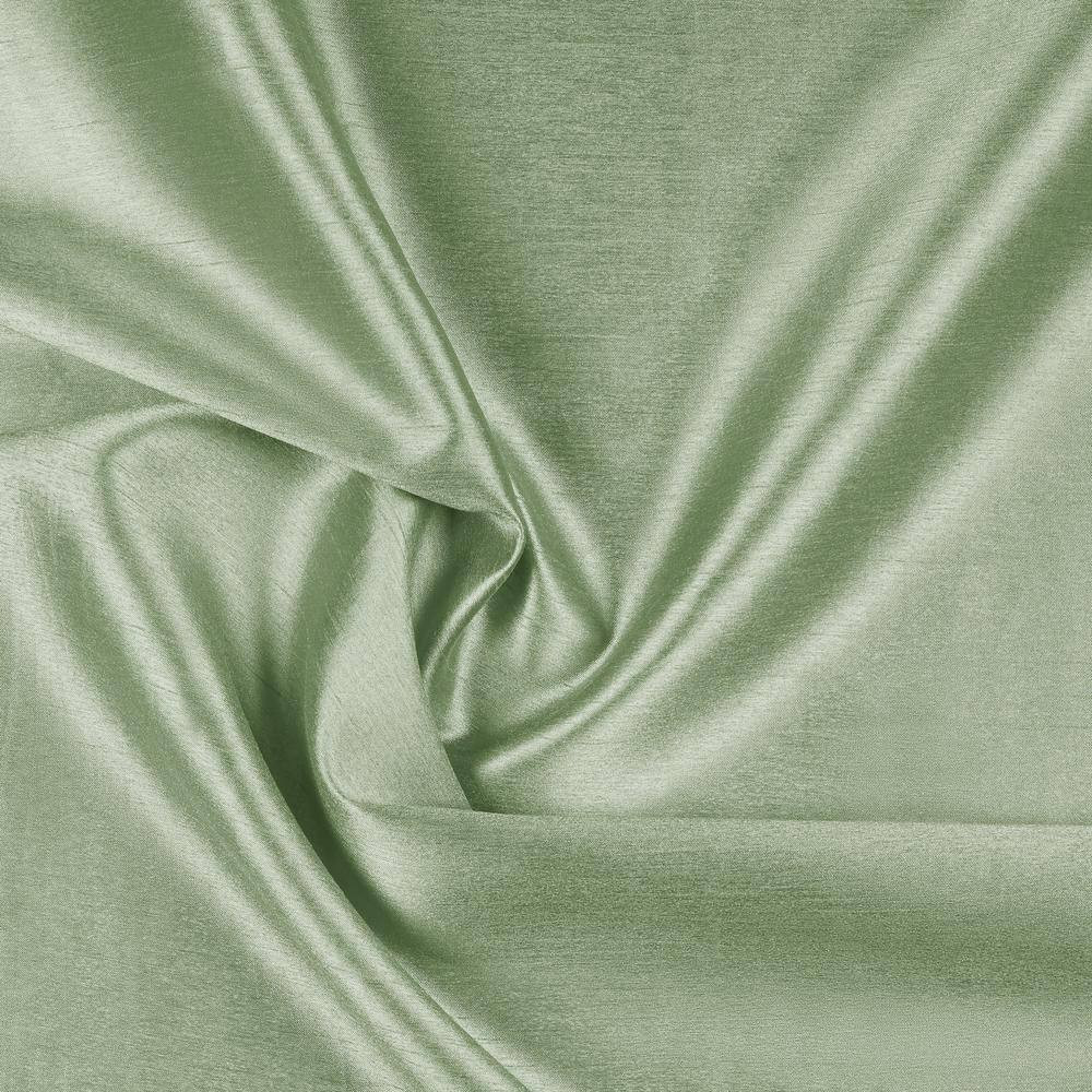 Chatra Sage Solid Light Filtering 54 In. X 96 In. Grommet Top Curtain Panel (Set