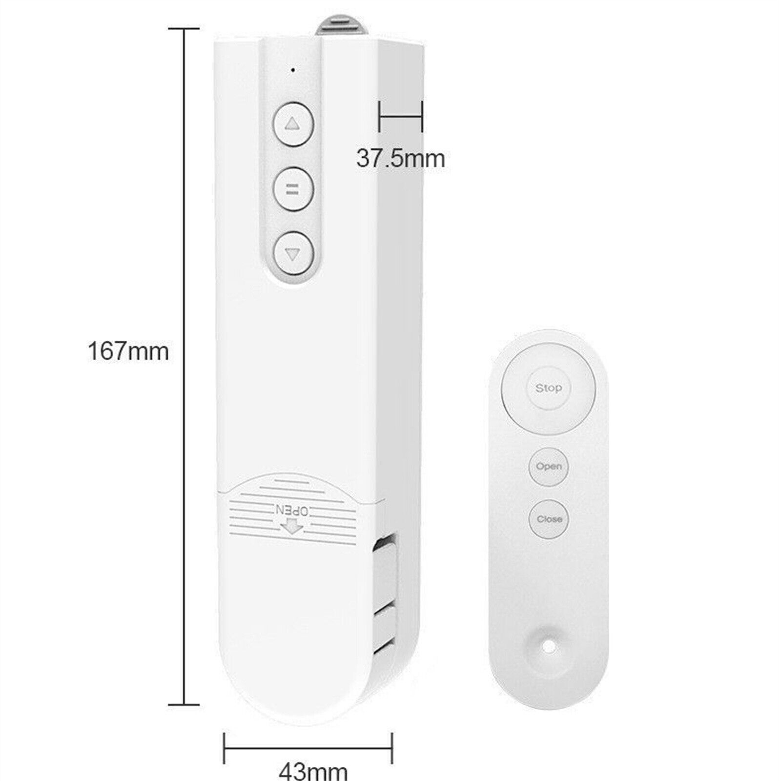 WIFI Smart Curtain Chain Roller Blind Shade Shutter Drive Motor Tuya APP Control