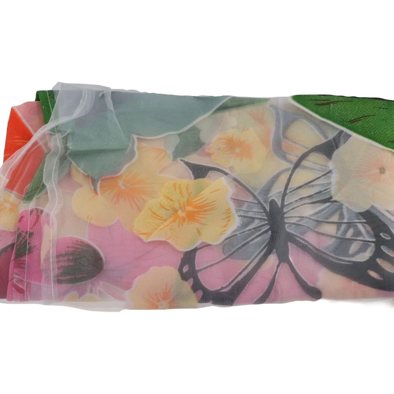 Butterfly Window Panels Drapes Curtains Sheer Voile Tulle 200cm X 100cm Door …