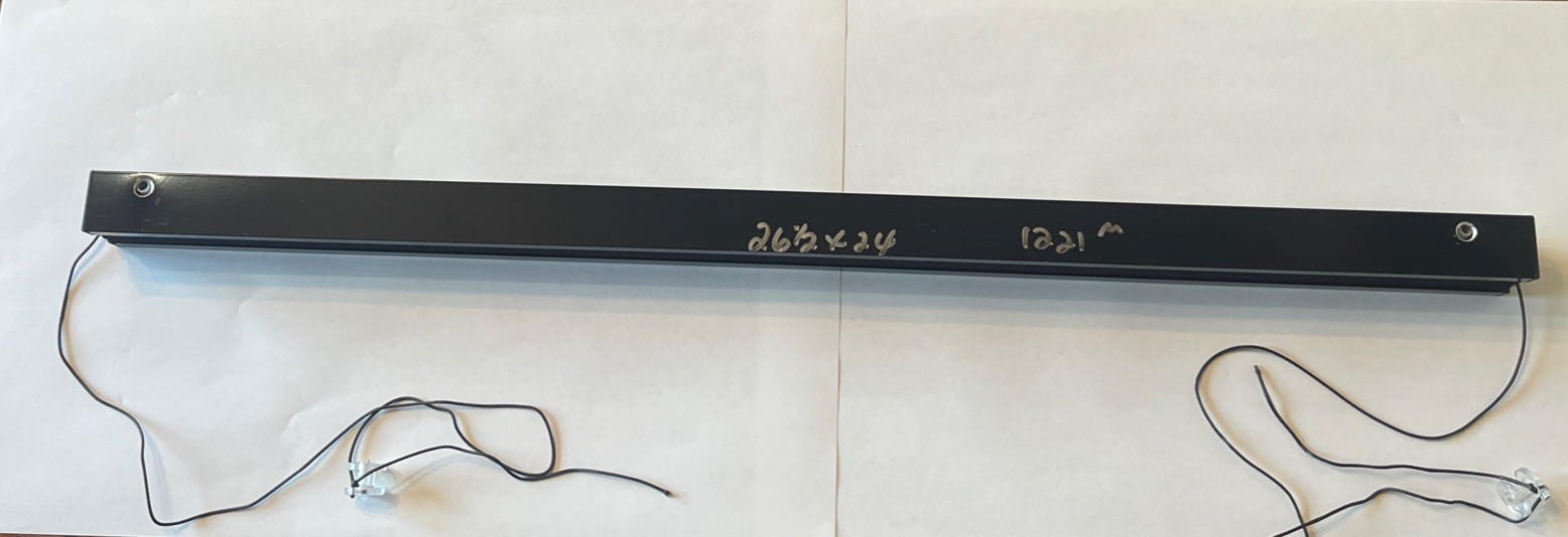 IRVINE SHADE & DOOR RV Pleated Blind/Shade 26-1/2″W x 24″H Black Free Shipping