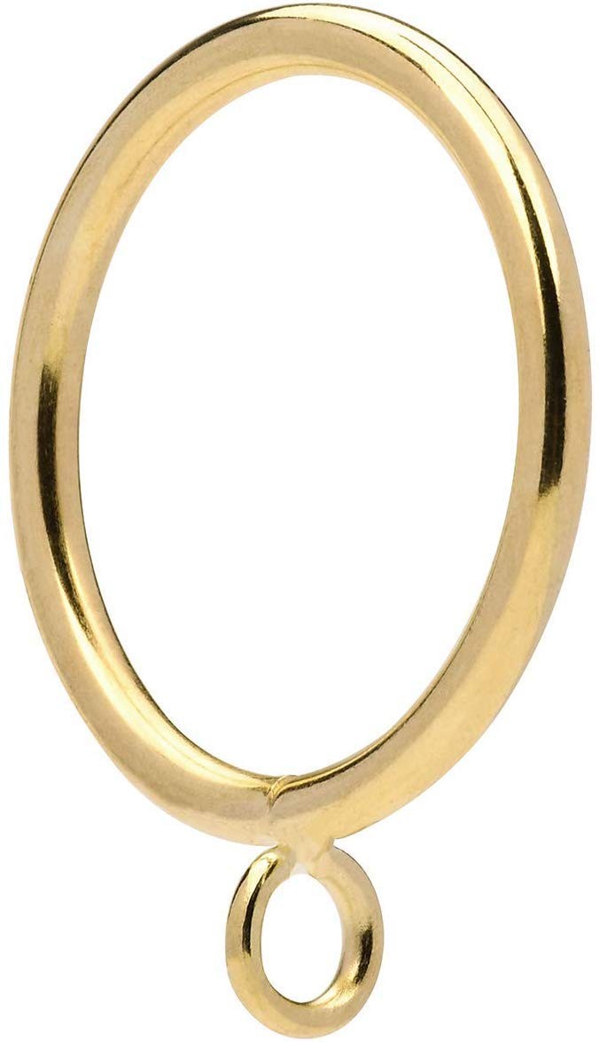 Metal Curtain Rings with Eyelet 1.49” Inner DiameterFits Up to 11/4-Inch Rod …
