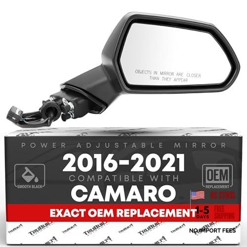 Replacement – Compatible with 2016-2021 Chevrolet Camaro Passenger Side Mirror