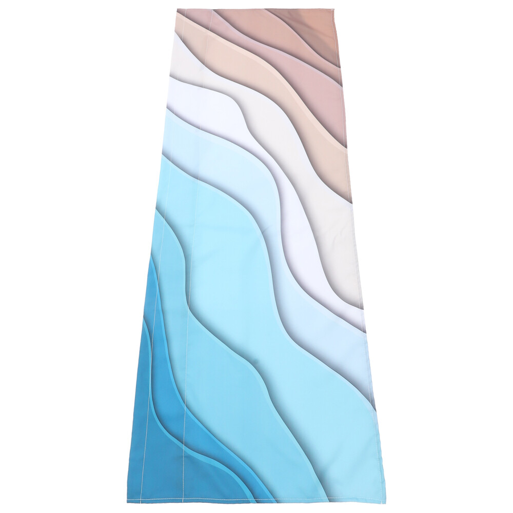 Curtain Valances Bathroom Windows Kitchen Short Small Curtains Ocean 137x45cm