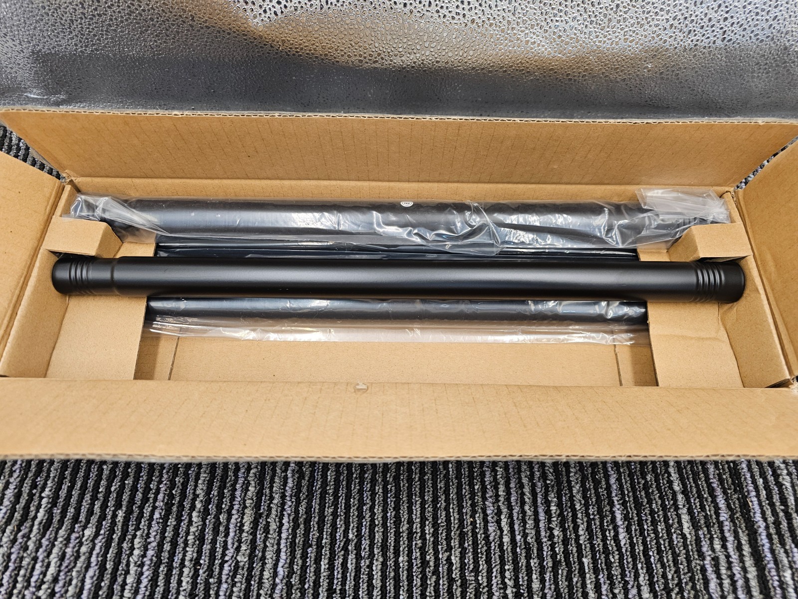 Byondeth WCR88B Curtain Rod for Windows 16 to 88 Inches Adjustable Length 1 Inch