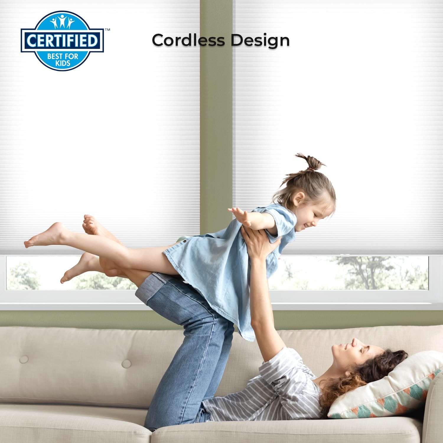 Cordless Light Filtering Cellular Shades For – 31 W X 64 L – 500 Custom