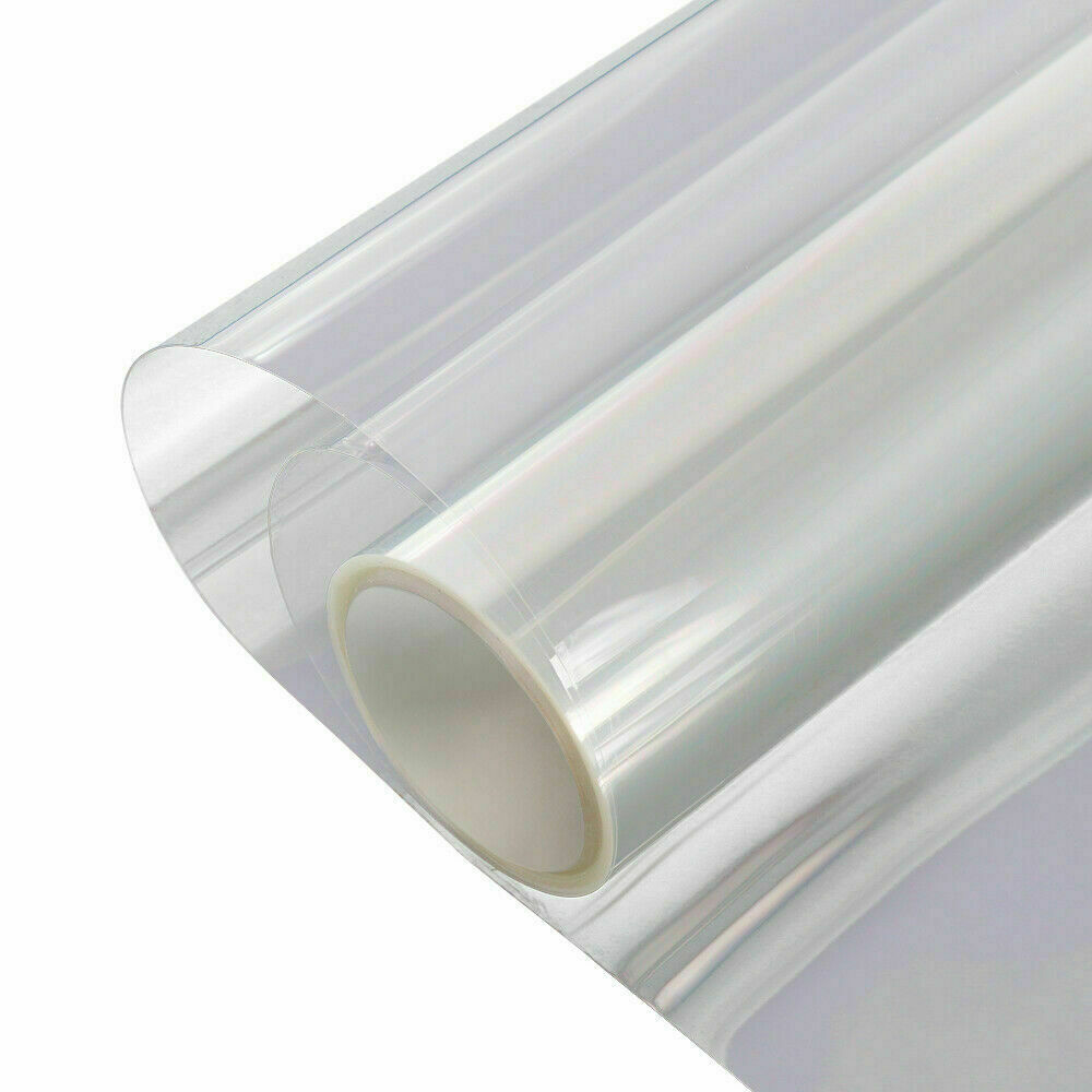 4Mil Security Window Film Adhesive Anti-Shatter for Home Office Car Multi-Size