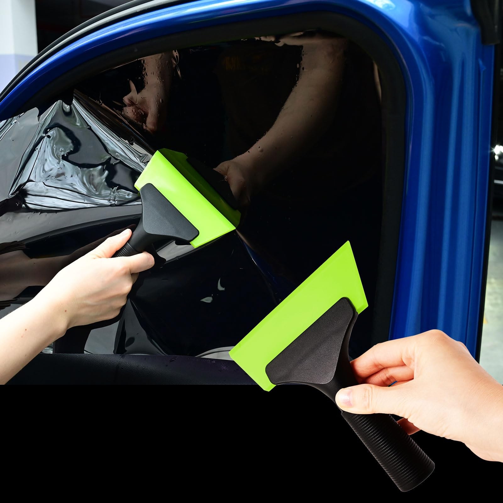 NEWISHTOOL Window Tint Tools Vinyl Wrap Tool Kit for Car Tinting Windshield B…