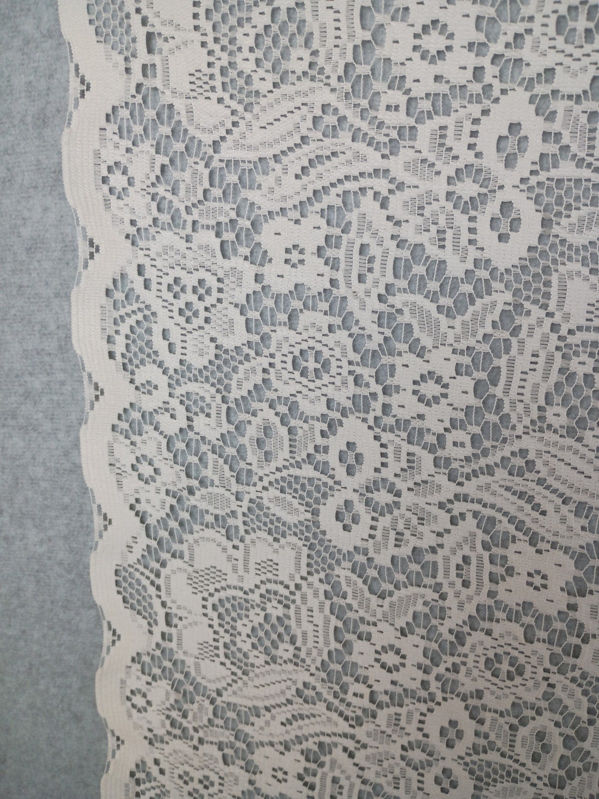 VTG JC Penny Lace Curtain, One Panel, 54″x84″, Made in the USA