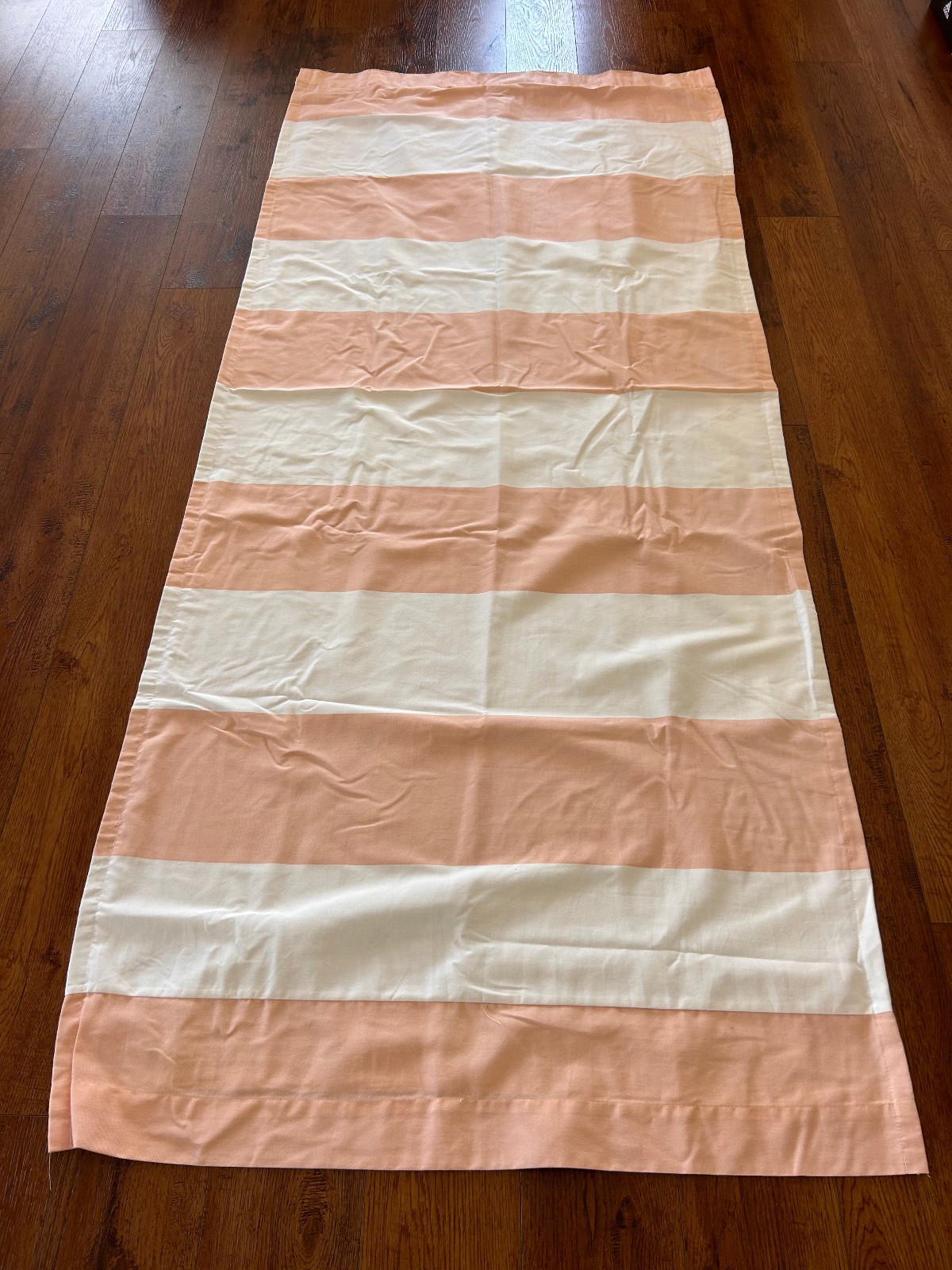 95″ Blackout Curtains 2 Panels Target Pillowfort Rugby Striped Pink/Peach