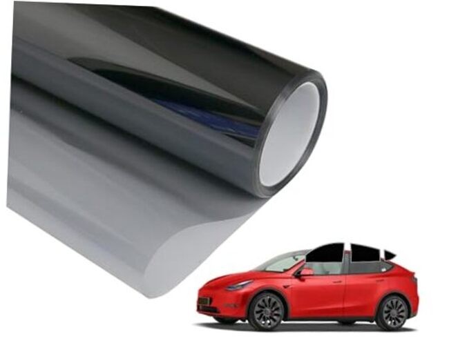 2Ply Premium Car Tint Film – 24” x 25’ft (20% VLT), Privacy 24in×25ft Vlt:20%