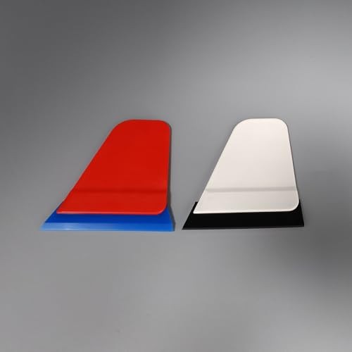 Window Tint Tools 2Pcs Side Swipe Plastic Handle Tint Squeegee Car Small