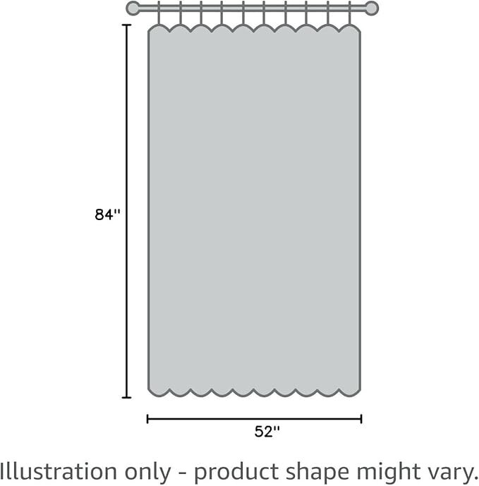 Elrene Home Navara Medallion Print 52″ X 84″ One Blackout Curtain Panel – Gray