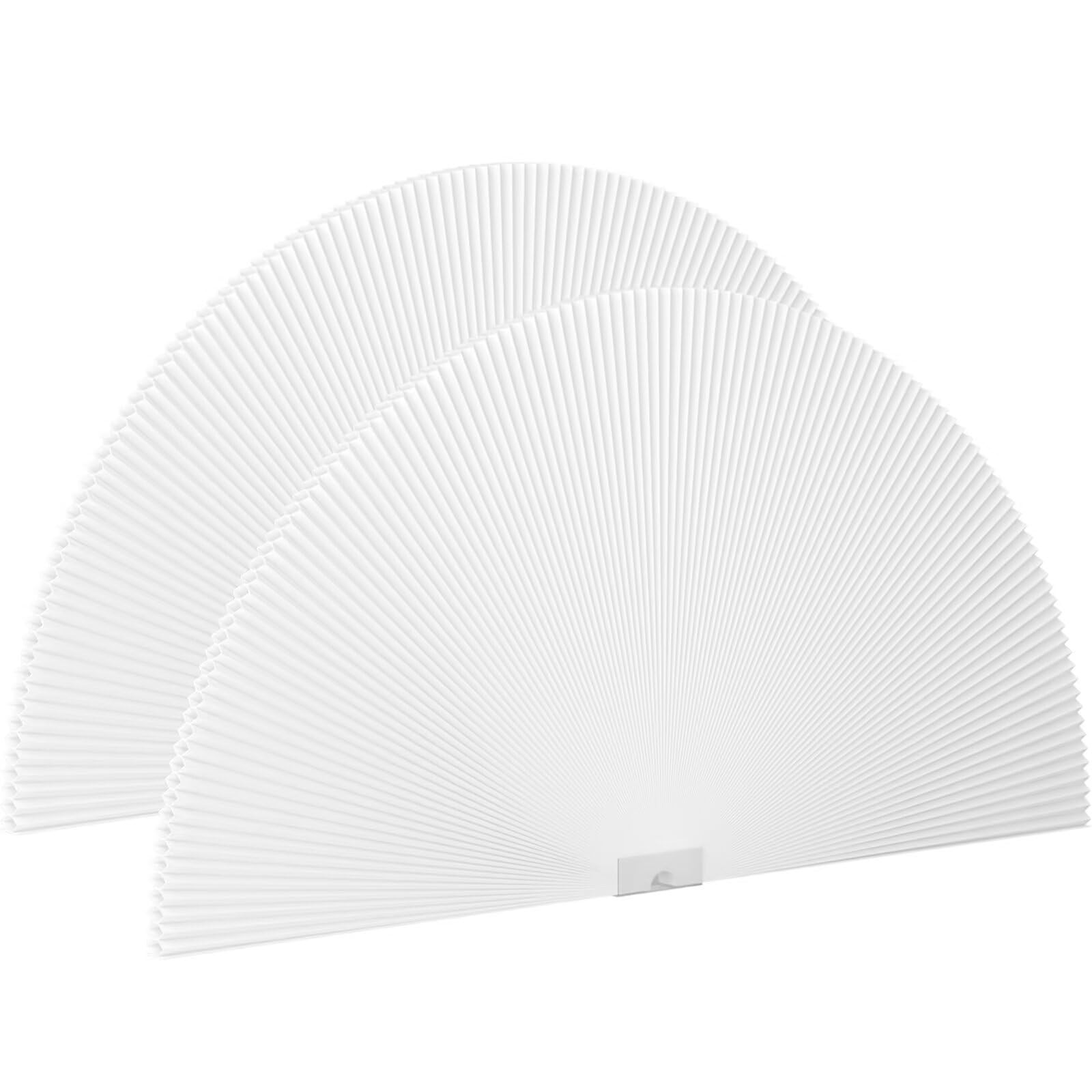 Light Filtering Half Circle Window Shades | Cordless Honeycomb Blinds | Easy Ins