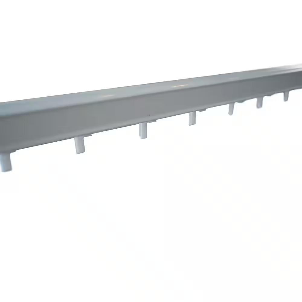 White Vertical Blinds Head Rail for Sliding Doors or Windows – 78 In. W