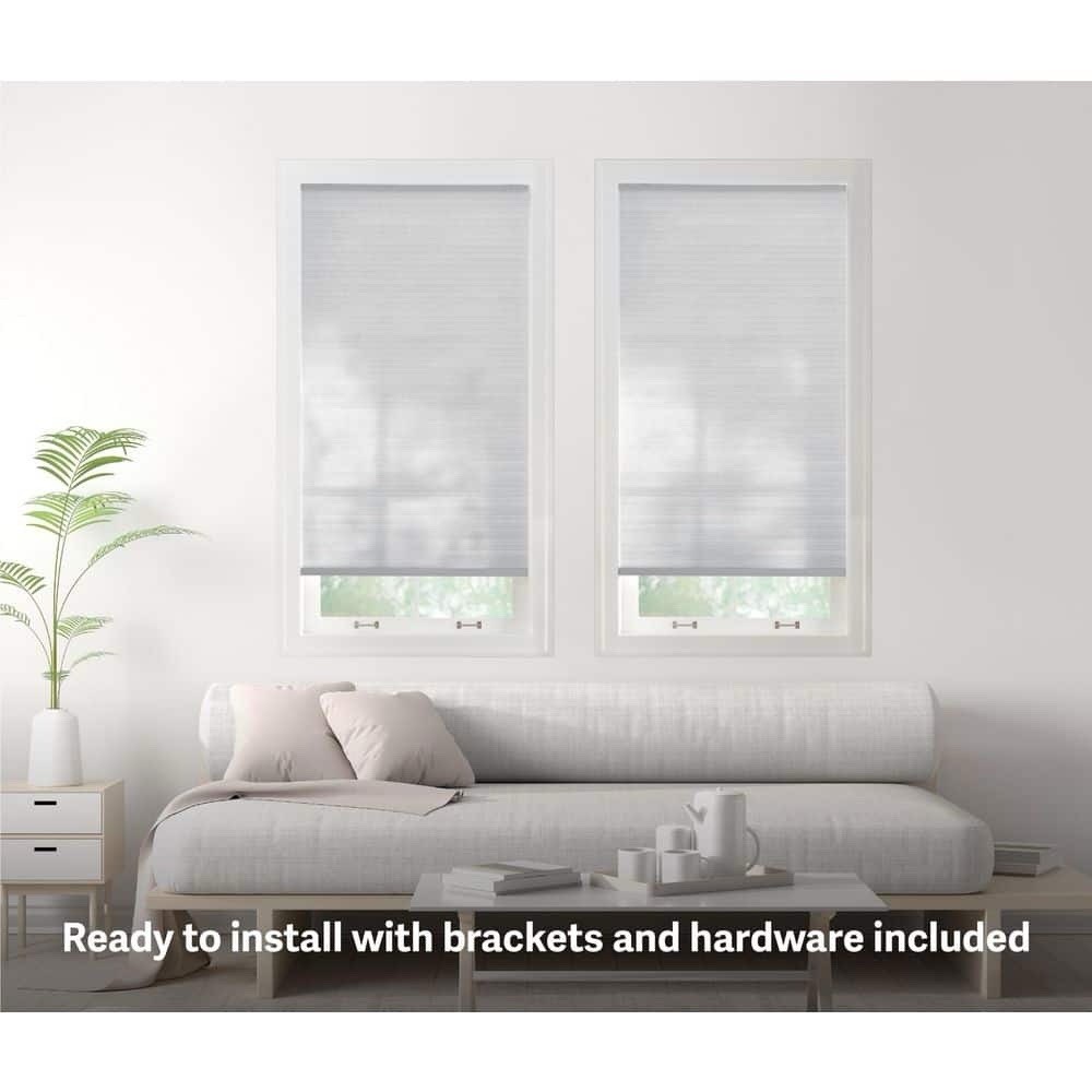 Snow Drift Cordless Light Filtering Cellular Shades – Multiple Sizes