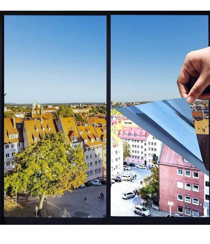 One Way Daytime UV Heat Protecting Window Film, 23.6 x 16.4 inch