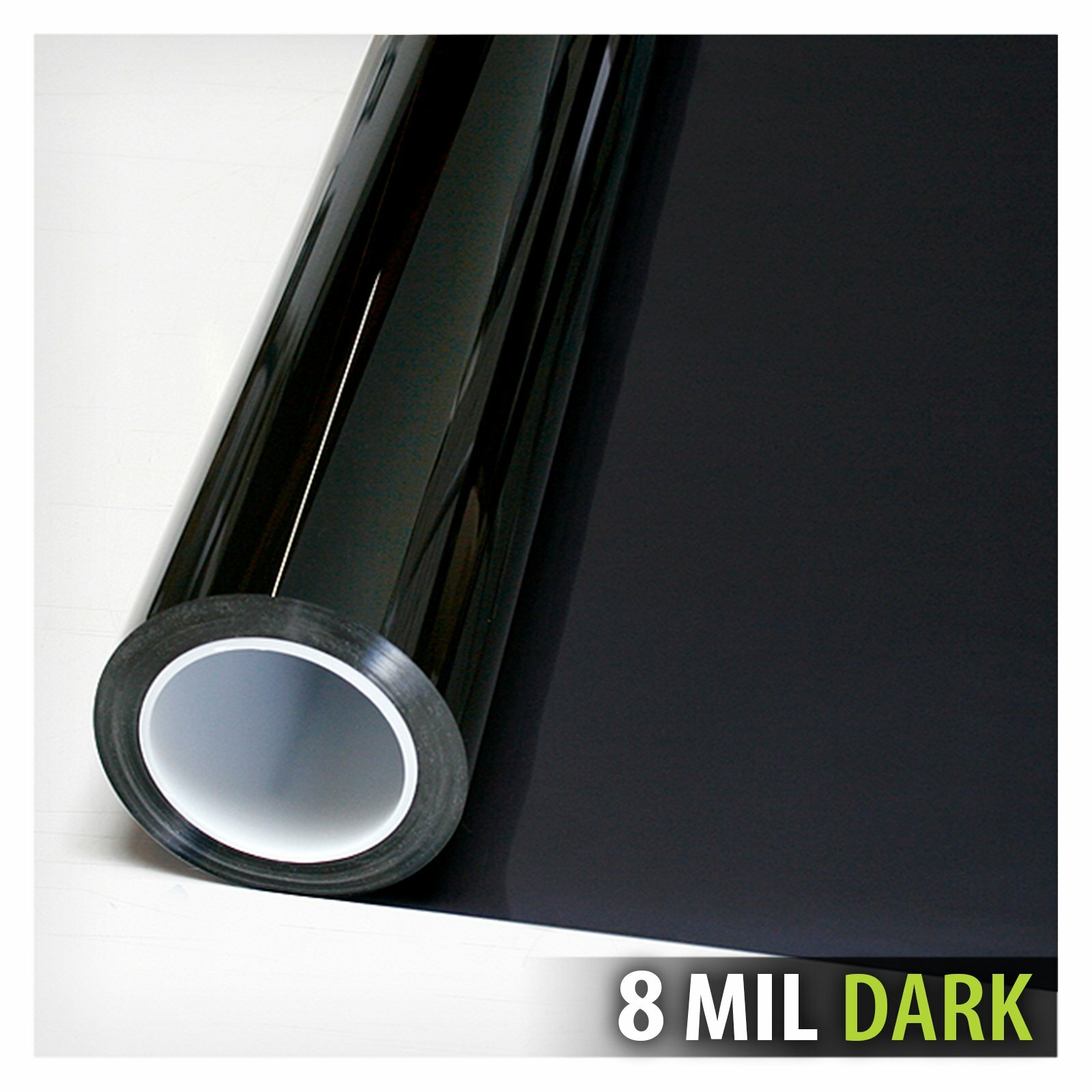 BDF S8MB20 Window Film Security and Daytime Privacy 8 Mil Black 20 (Dark)