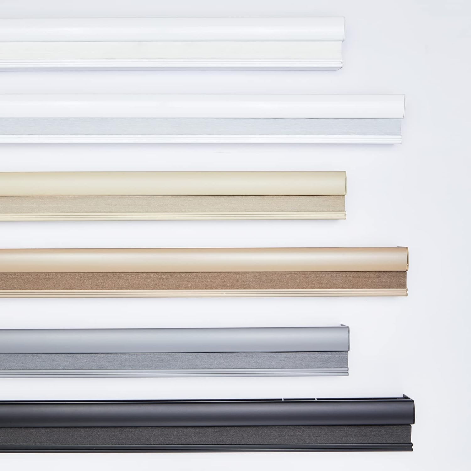 Persilux Cellular Window Shades, Honeycomb Cordless Blinds (White 34″ W x 72″ H)