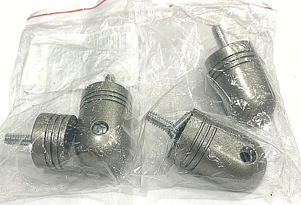 Pack of 1 – Meriville EL-1-PW118-10939 Hinged Elbow Connector, Pewter Finish
