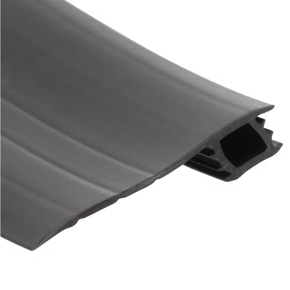 3/4 In. to 1-3/8 In. Wide, 7 Ft. Black Vinyl Bug Seal