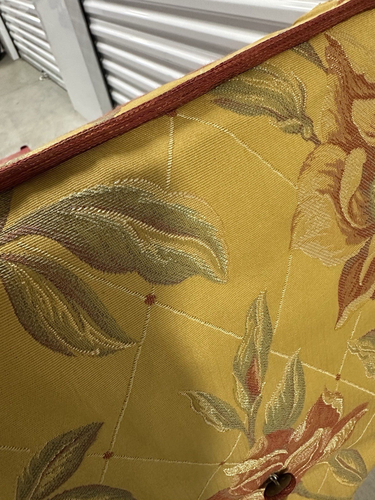 2 Custom Window Treatment Valance Cornices Gold Green Rust