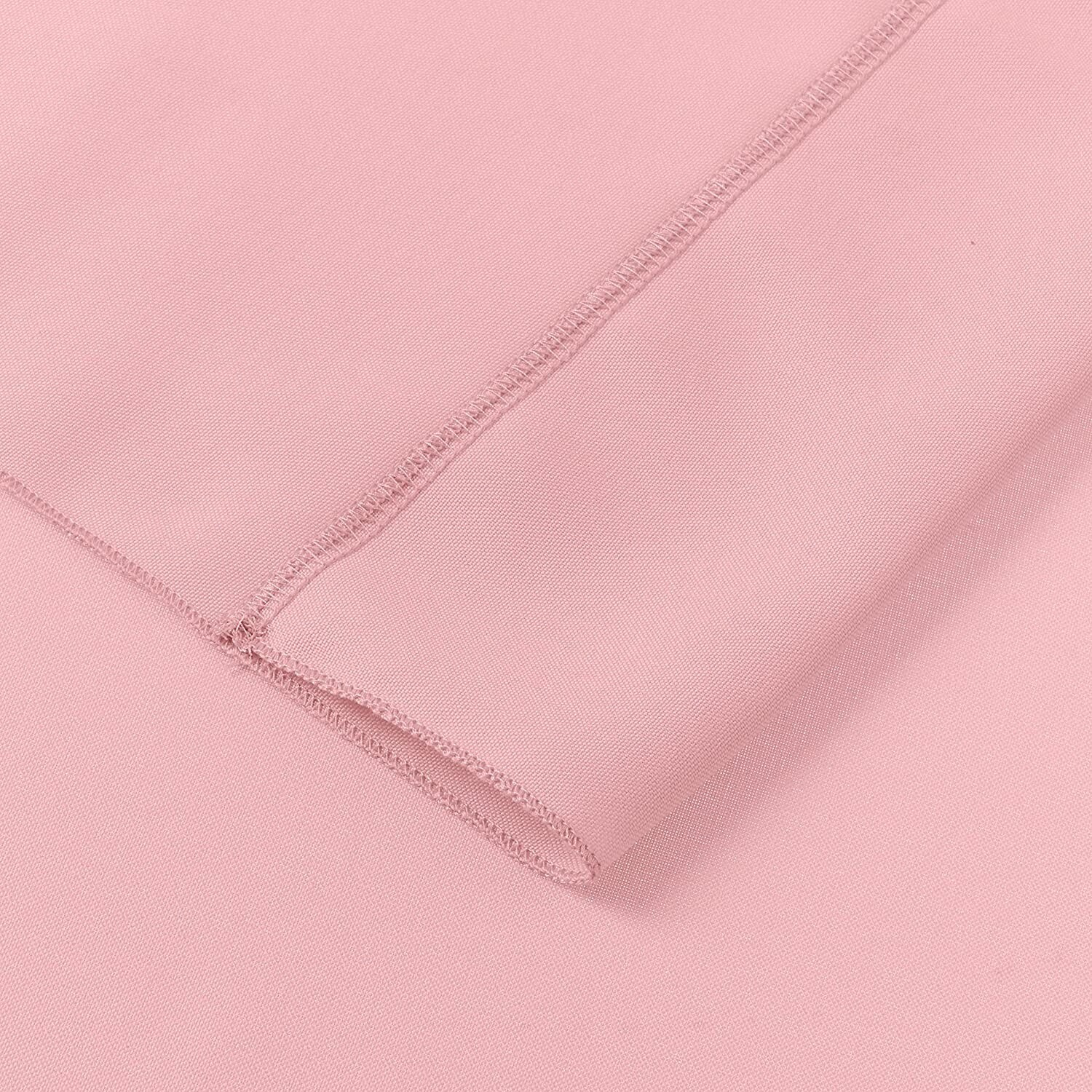 2 pcs 10 feet x 10 feet Polyester Backdrop Drape Curtains Panels – BLUSH PINK