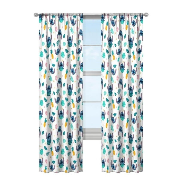 New Lilo & Stitch Island Vibes Room Darkening Window 2 Panels(42X63)”