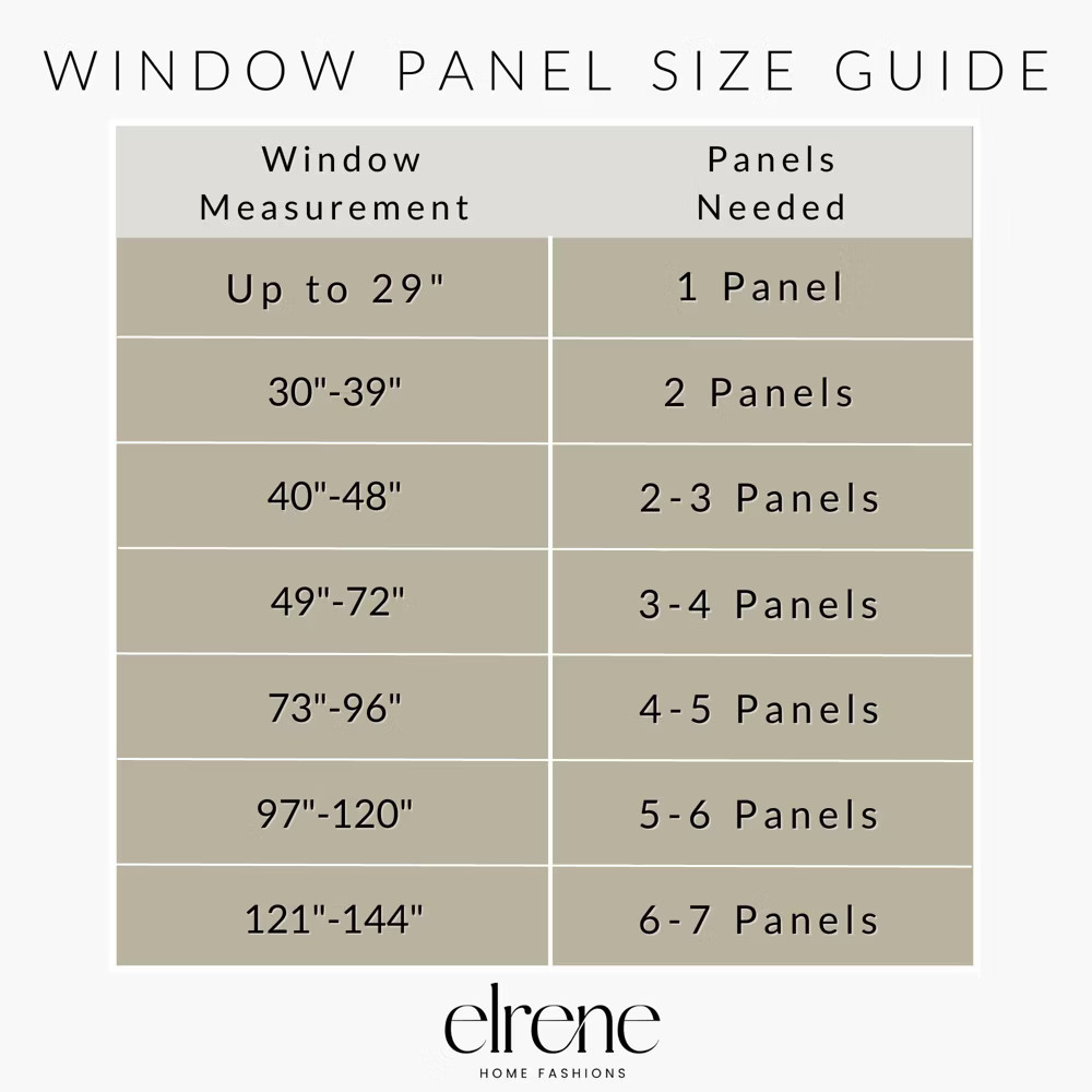 Solace Max-Blackout Solid Texture Window Curtain Panel – 52″ x 95″ –