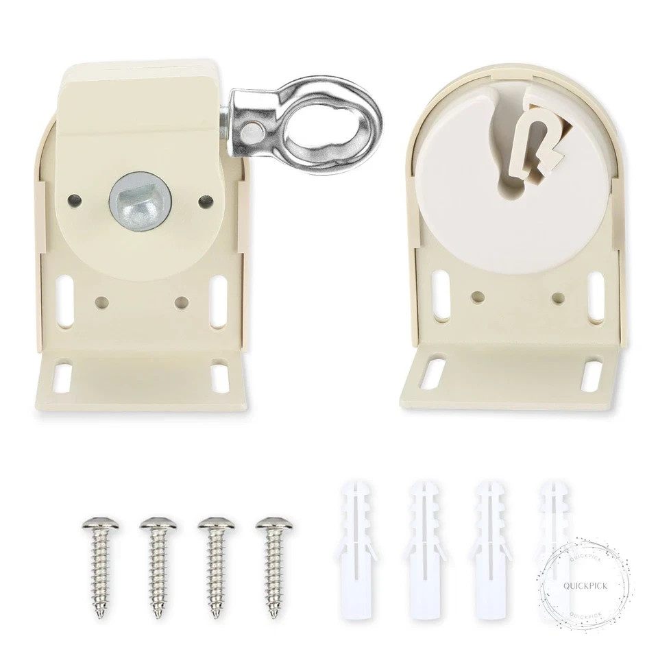 Coolaroo Shade Brackets with Metal Ring, Replacement Parts,For Coolaroo Exterior