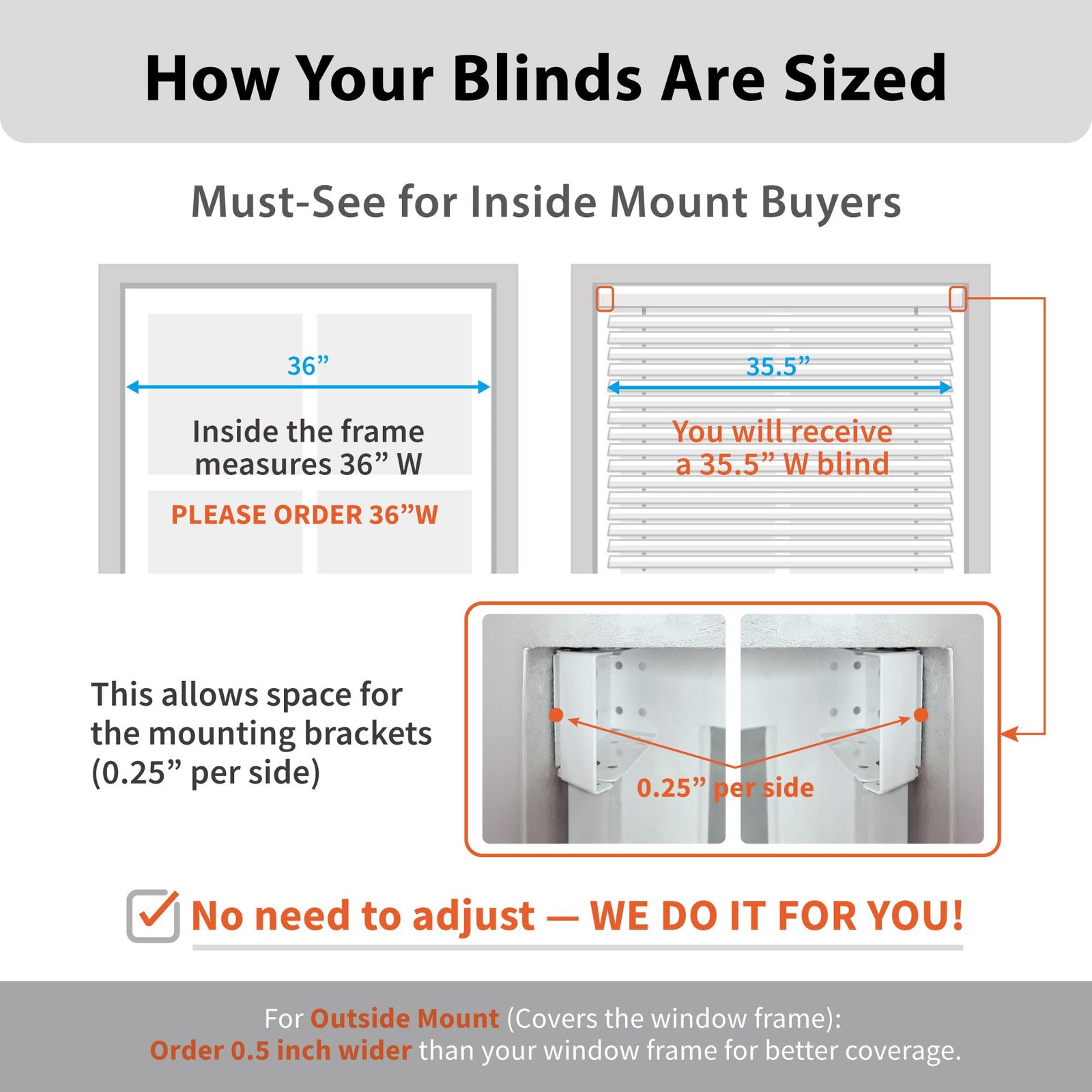 Cordless 2″ Faux Wood Blind, 48″ W x 72″ H, White