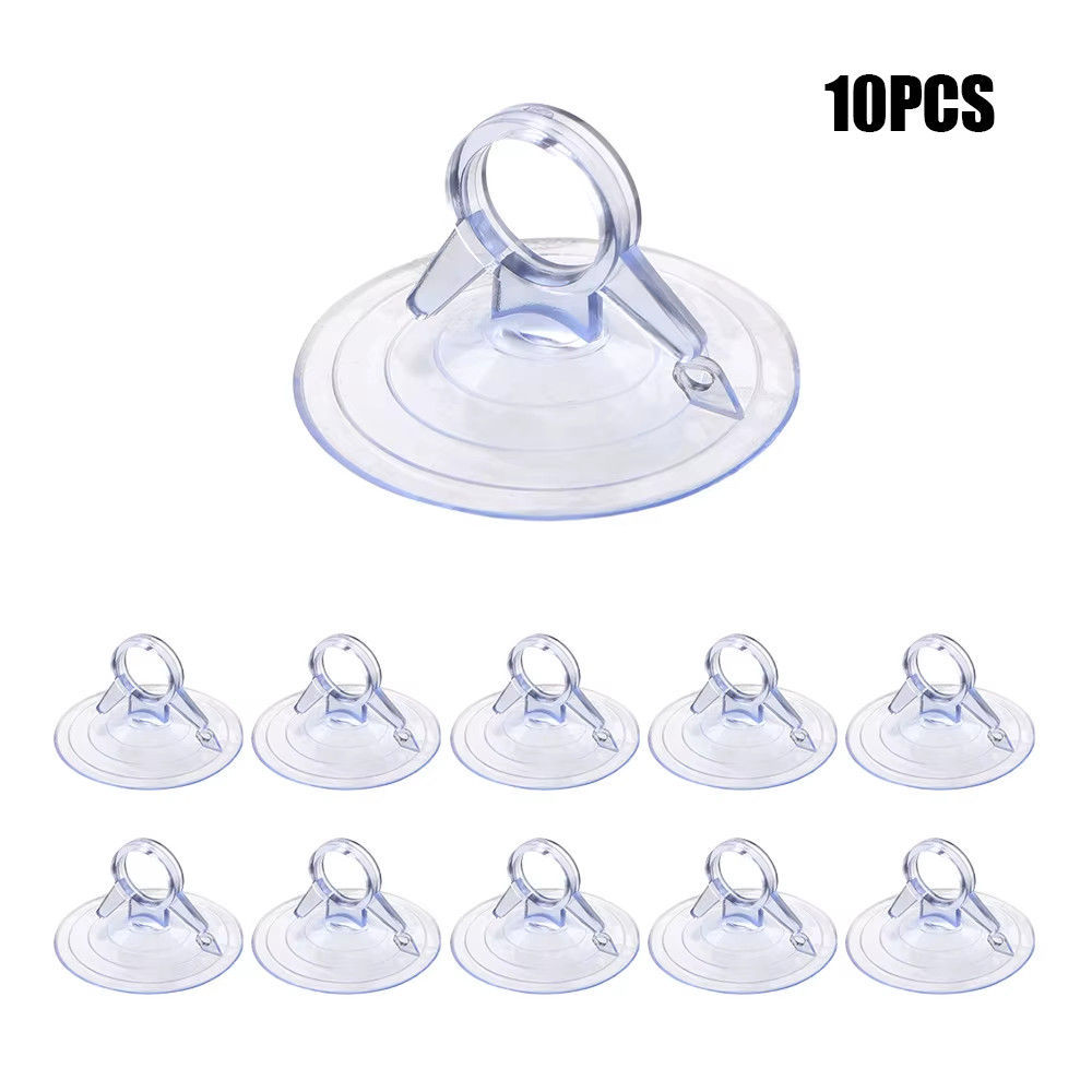 Car Sun Visor Fixing Suction Cup 45Mm Black/Transparent Rubber Suction Cup Sucti
