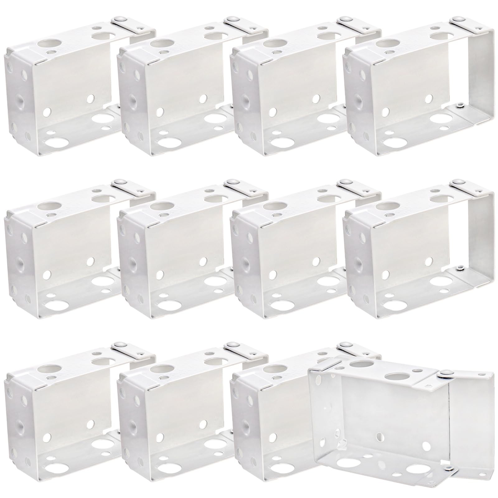 12 Pack 2.5 Inch Blind Brackets, Low Profile Box Mounting Bracket for Window …