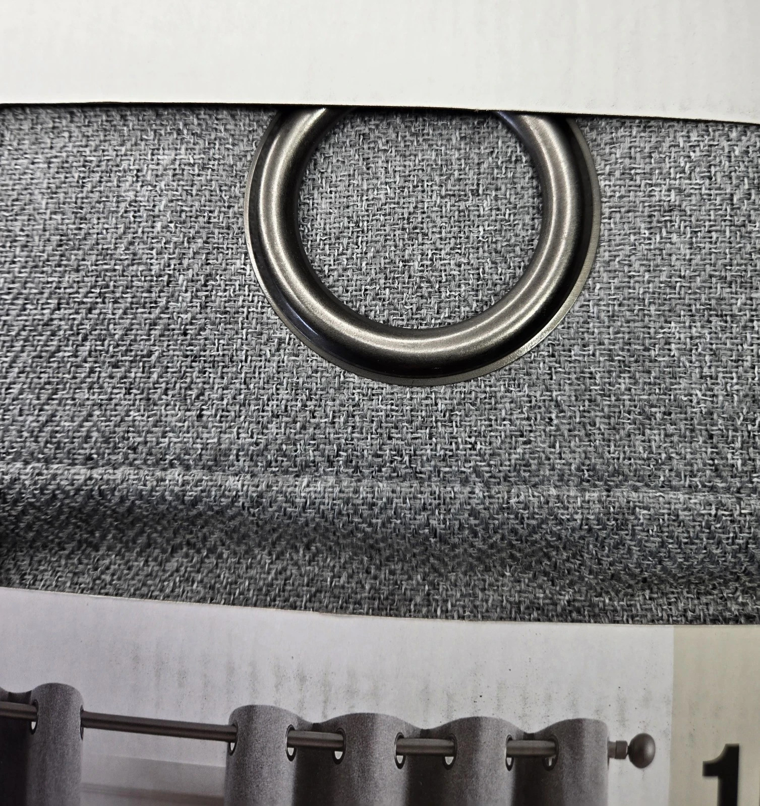 Piper Blackout Curtain 2 Pack Window Panels 52″ x 84″ In Each Gray