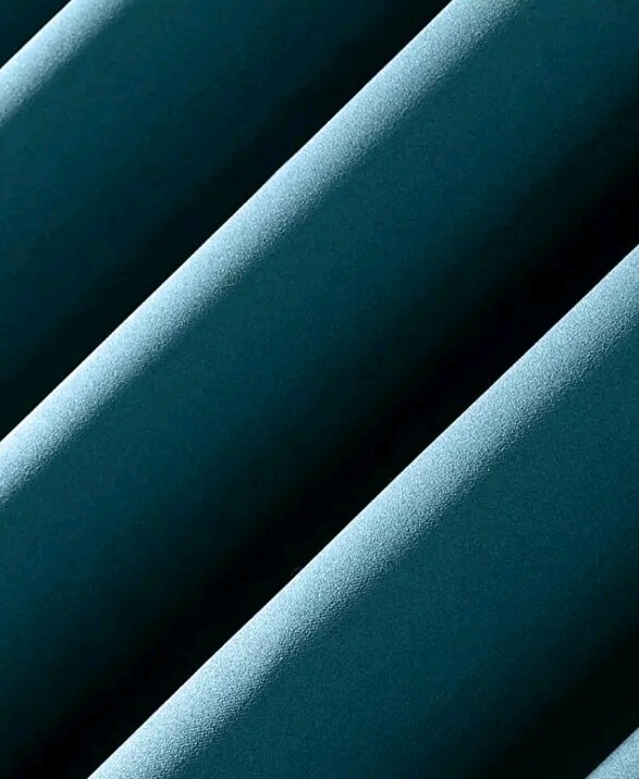 SUN ZERO ~ SOLID TEAL ~ 100% Blackout ~ 1.5″ Grommet ~ 54″ x 63″ Curtain Panel