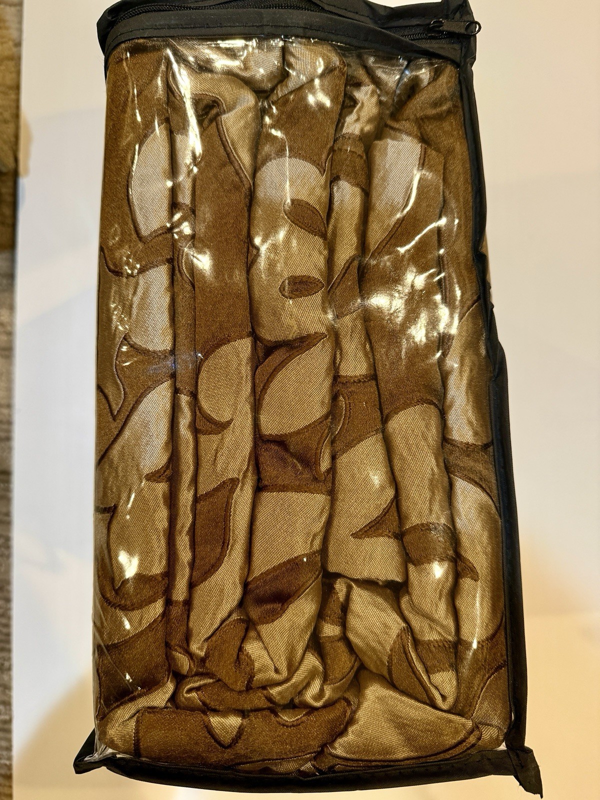 J Queen New York SURANO COPPER Lined Pole Top Drapery Panels 84″ x 50″ (1 Pair)