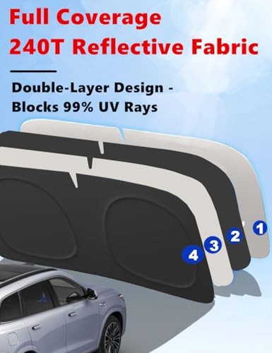 Windshield Sun Shade Mazda CX50 SUV Foldable Car for Mazda CX-50 2023 2024 2025