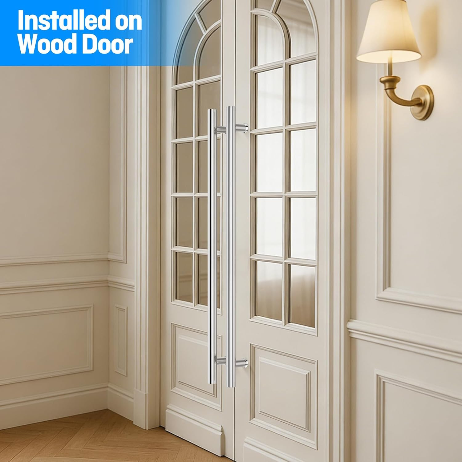 Ladder Style 36″ Push Pull Door Handle,Back to Back, 760Mm (29-15/16 Inch) CTC,