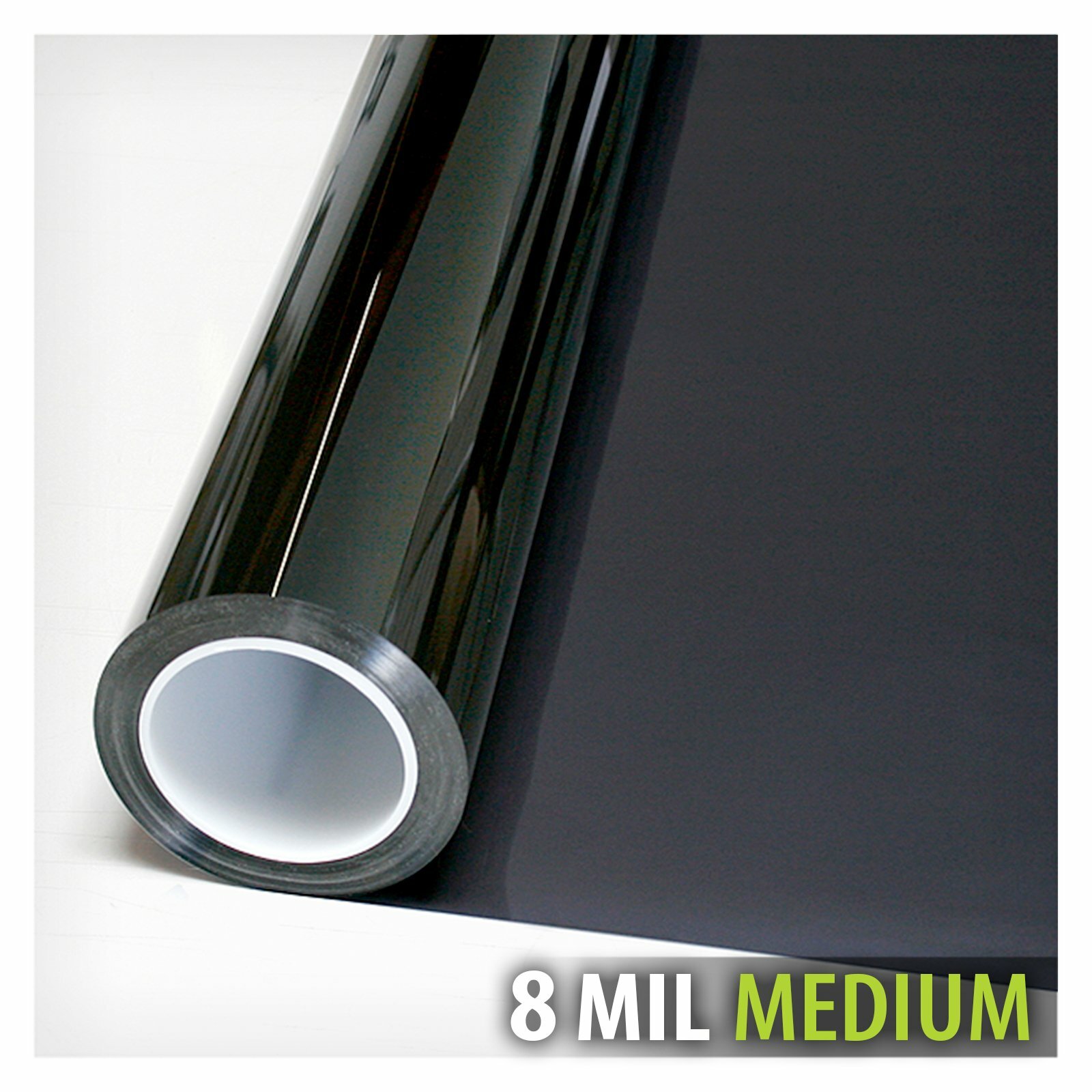 BDF S8MB35 Window Film Security and Sun Control 8 Mil Black 35 (Medium)