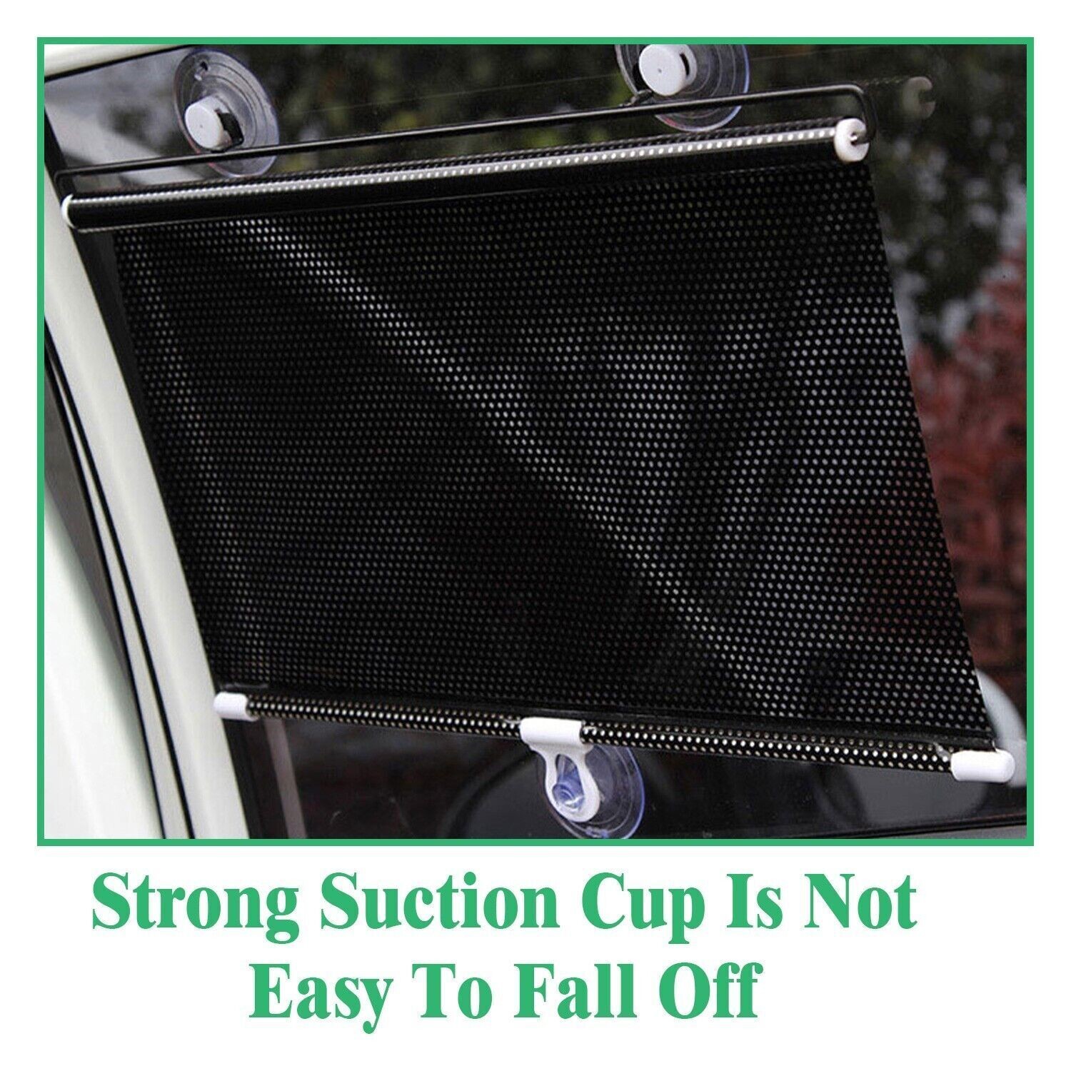 Car Retractable Front Side Windshield Sun Shade Visor Truck Window Block Cover