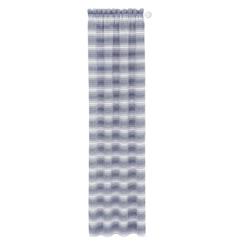 PowerSellerUSA Gramercy Ombre Rod Pocket Double Panel 42″ x 84″ Window Curtain