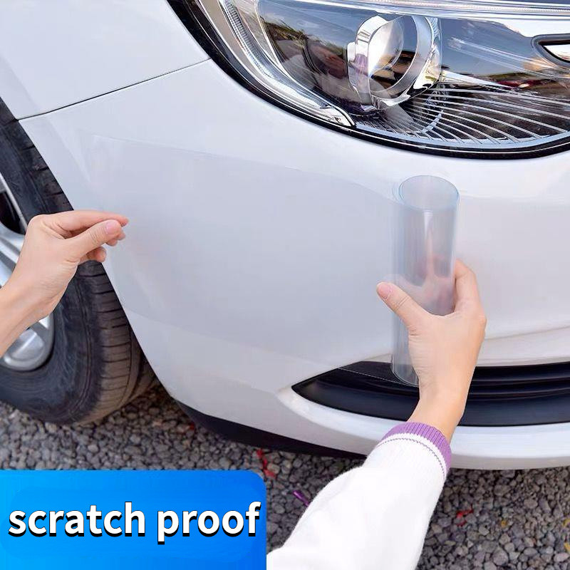 Clear Vinyl Film Tape Sticker Scratch Proof Door Edge Car Decor Auto Interior