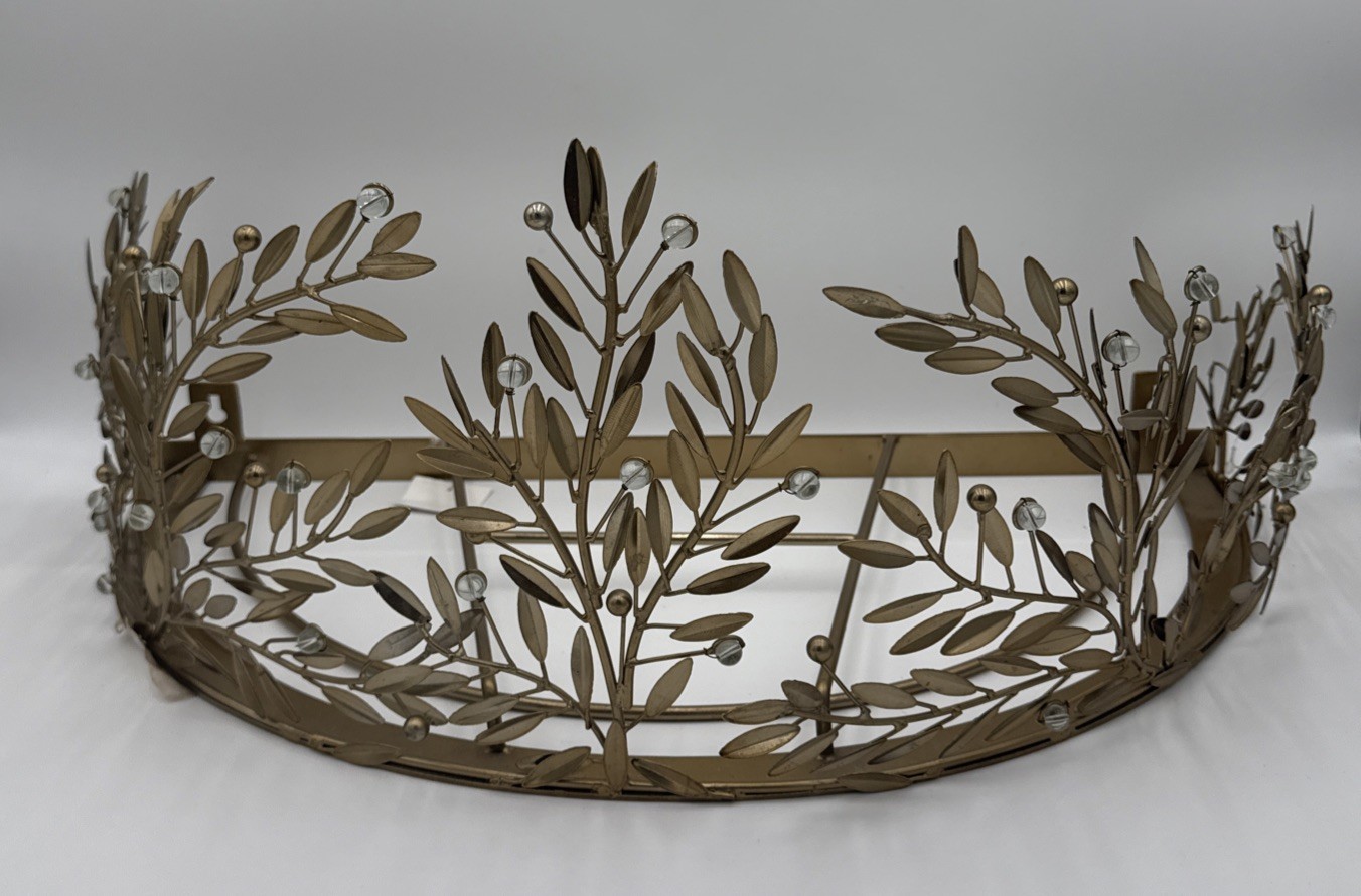 Pottery Barn Kids Monique Lhuillier Gold Vine Cornice 10 x 12 x 23″ #4517A