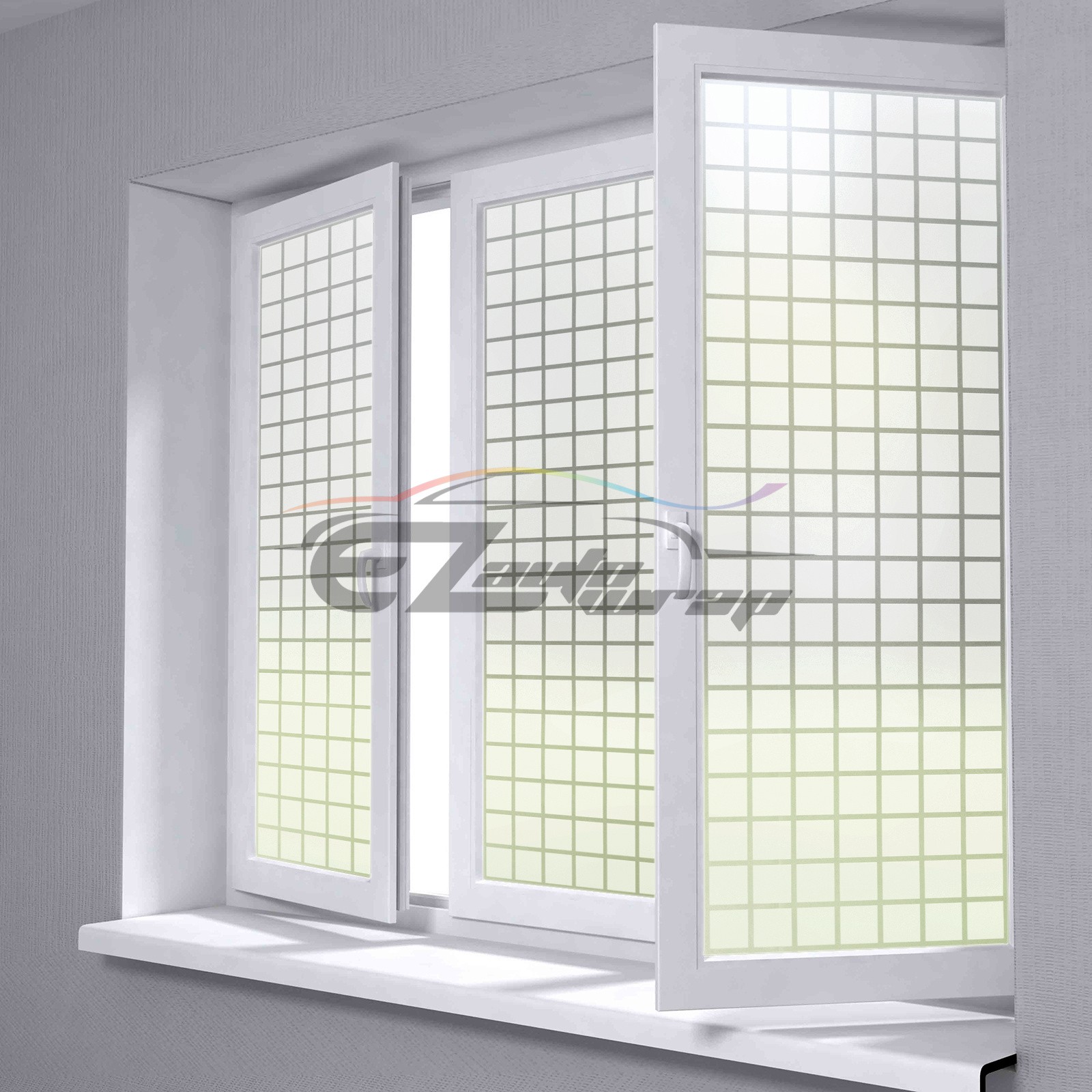 【Frosted Film】 Glass Home Bathroom Window Security Privacy Sticker #5042