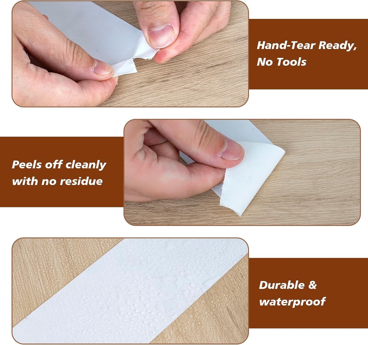 2INX99FT Window Sealing Tape White AC Insulation Film Waterproof Weather