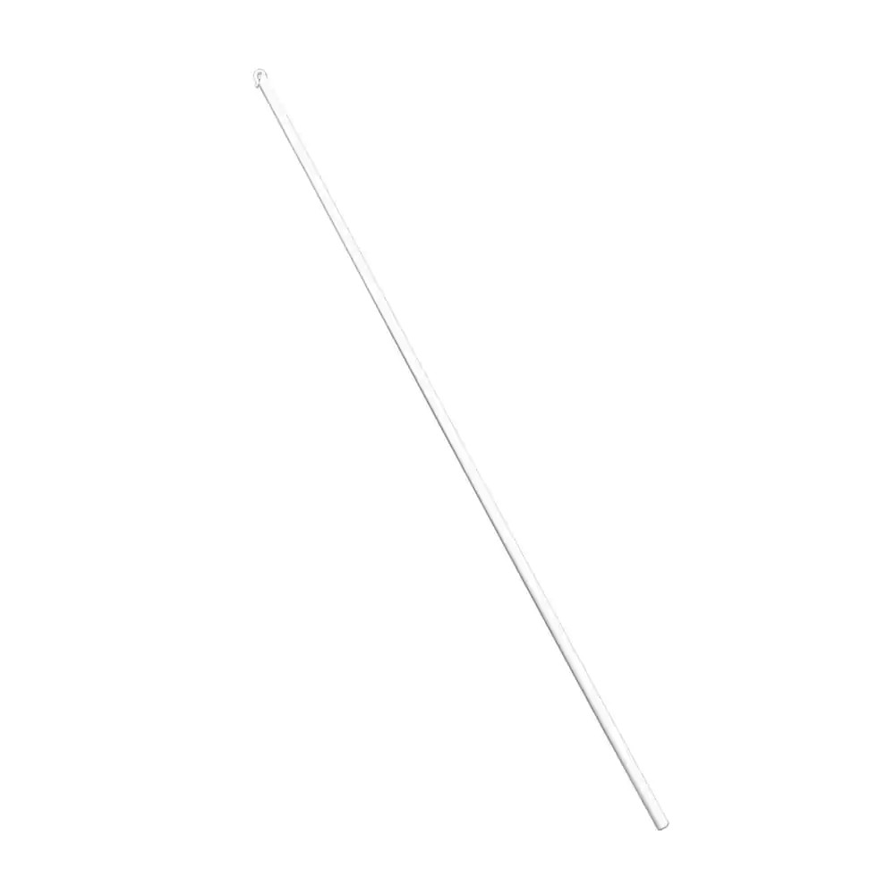 2 in. and 2-1/2 in. Cordless Faux Wood Blind Replacement Wand in White