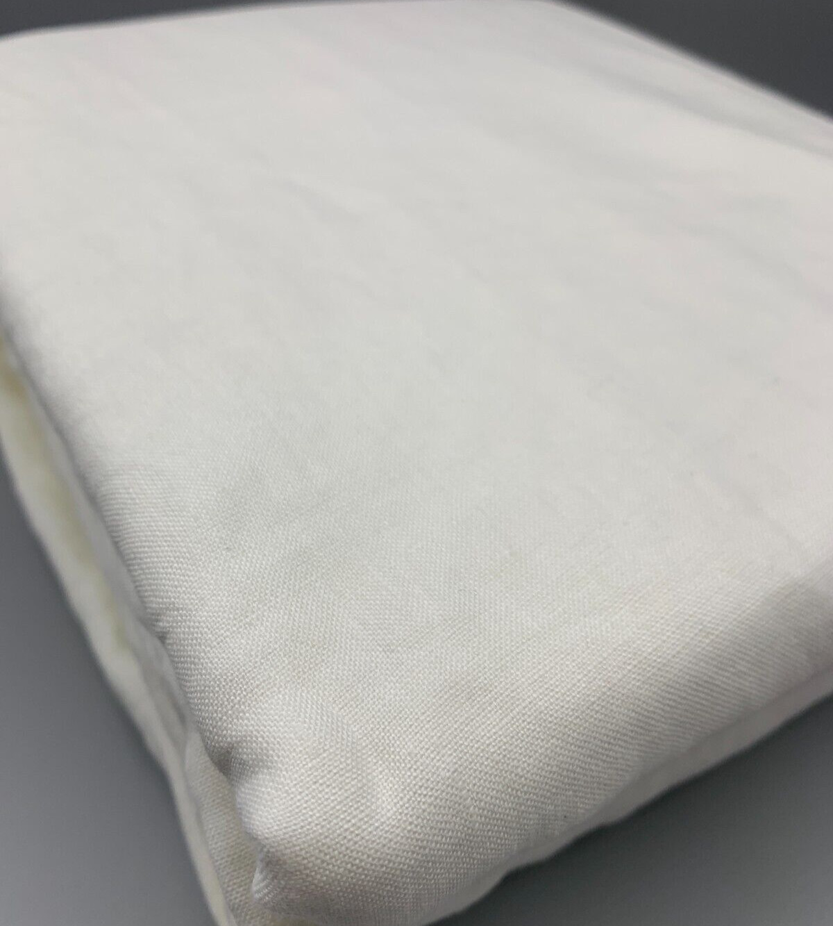 Pottery Barn Belgian Flax Linen Curtain Light Filtering Ivory 100 x 96″ #N59