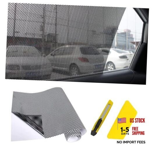 Car Side Window Sunshade Film – Removable Tint for Car 28″L*20.5″W (4 PCS)