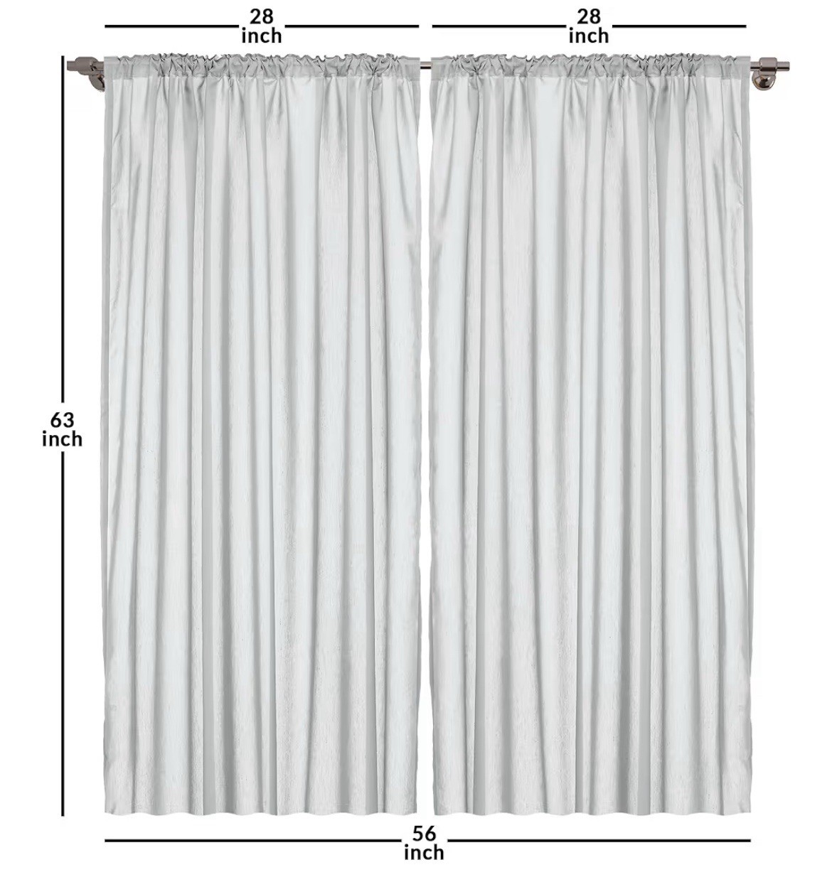 Geometric Curtains Retro 60s Kitchen Atomic Mid Century 2 Panel Set 28″ x 63″