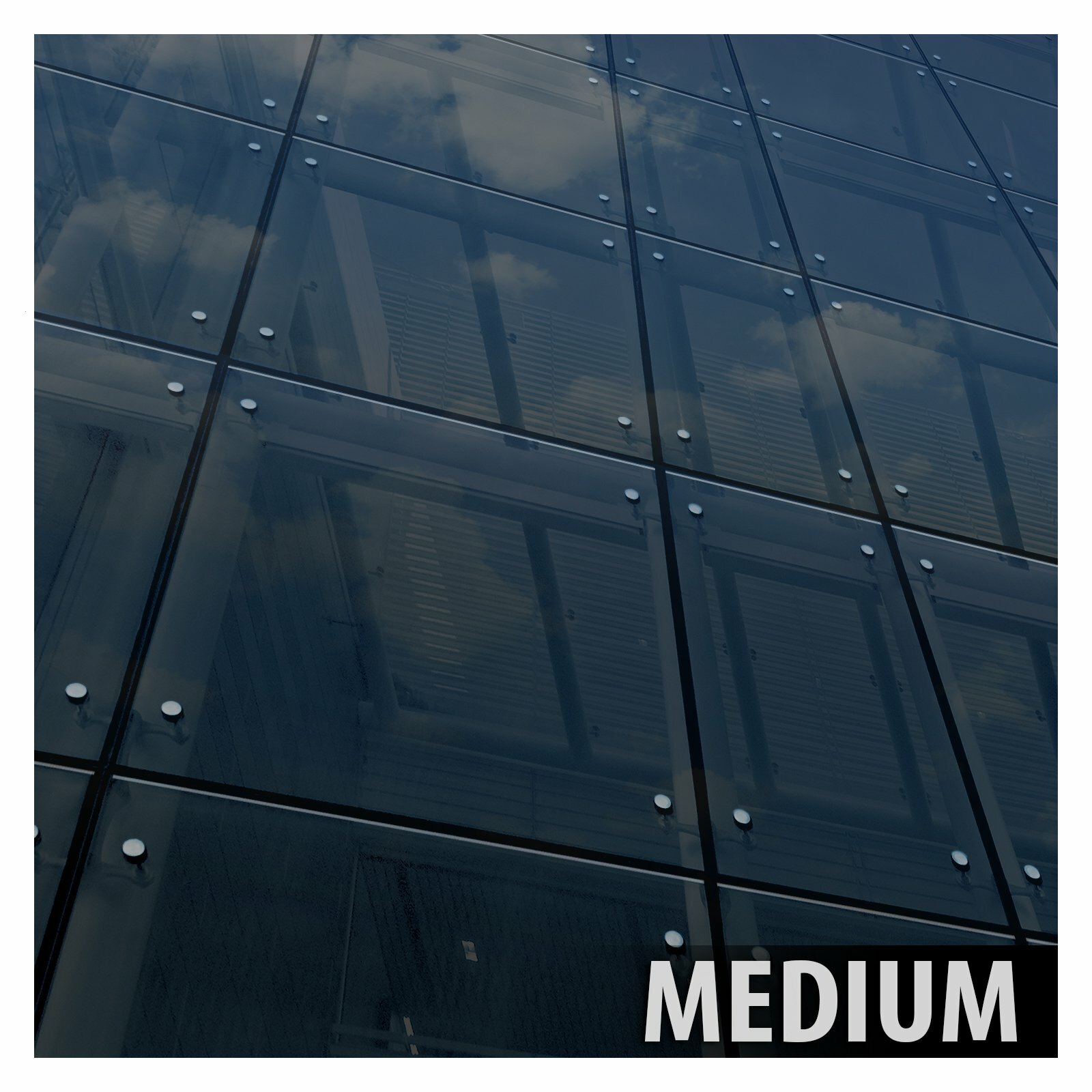 BDF NA35 Window Film Sun Control and Heat Rejection Black (Medium)